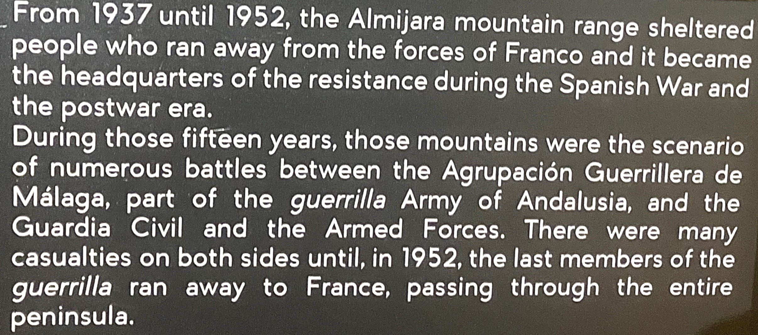 Verzet Spaanse burgeroorlog